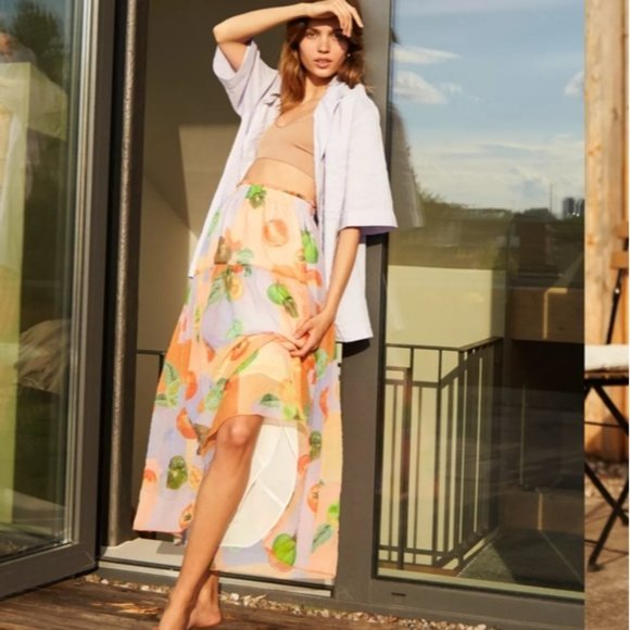 Le fou Wilfred floral swing skirt - Picture 5 of 9